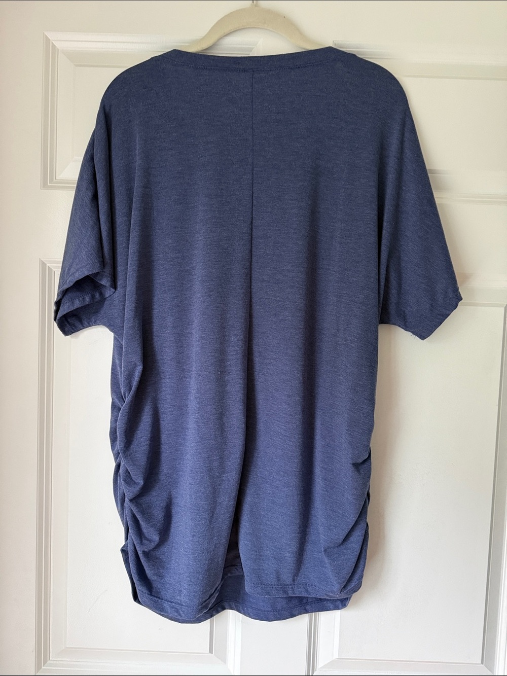 HALARA Blue V-Neck Short Sleeve Tee - Picture 4 of 4